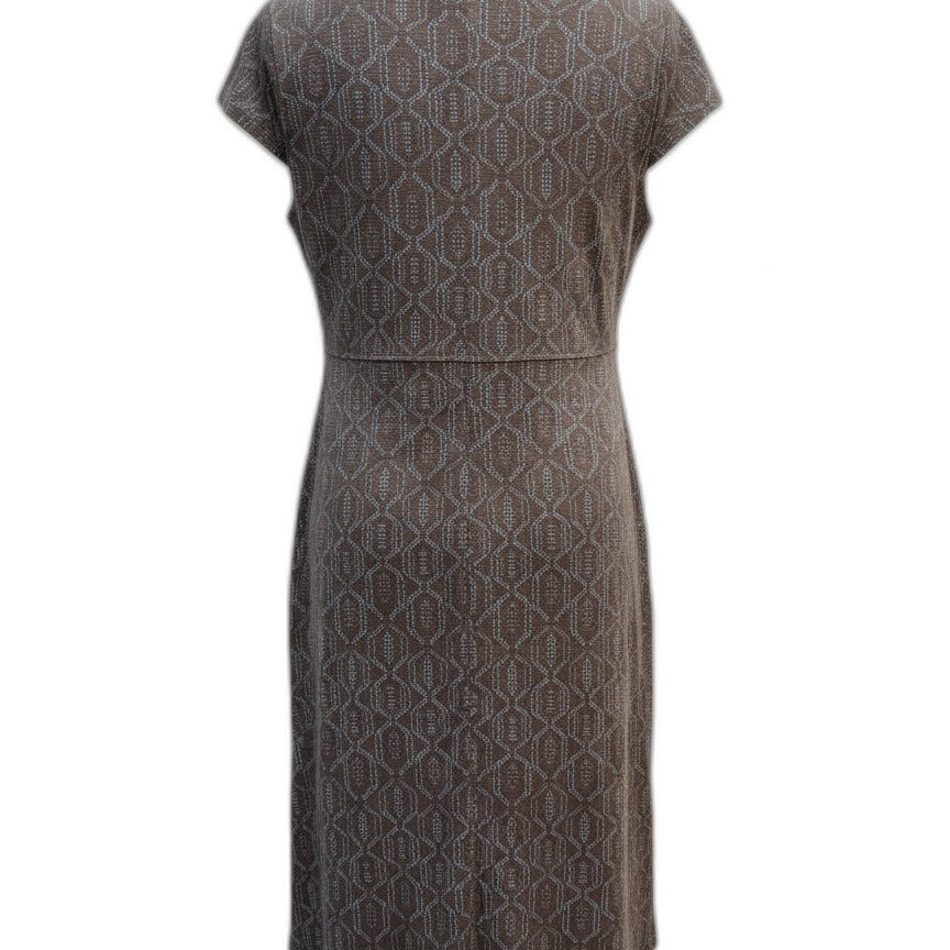 Toad&Co · Cap Sleeve Dress · Small · AquaBrown