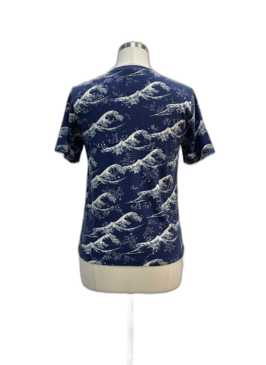 Uniqlo · Hokusai The Great Wave · XLarge · Navy