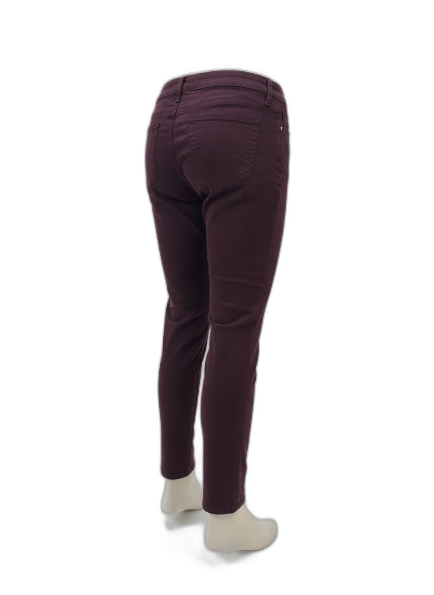 Buffalo · Skinny Jeans · 6 · Burgundy