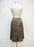 Ralph Lauren · 100% Silk Floral Paisley Skirt · 10 Petite · OliveBurg