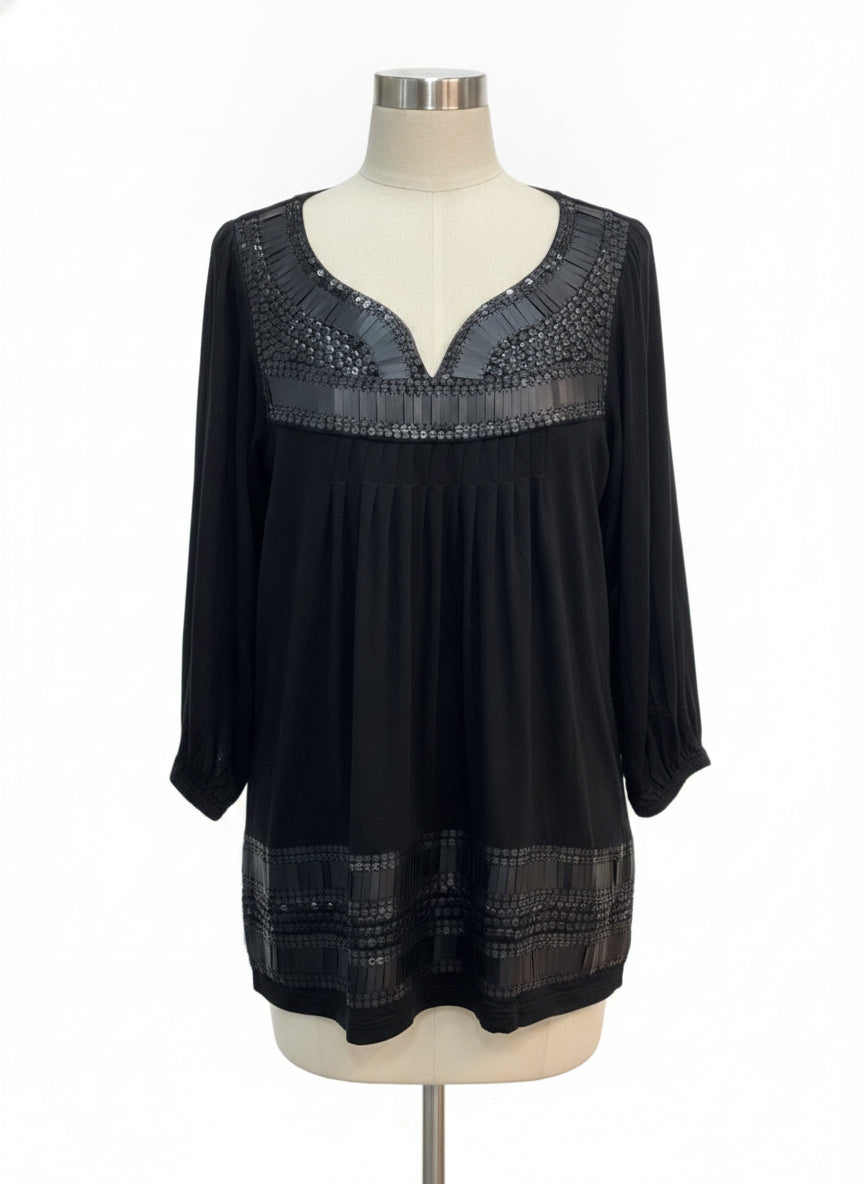 Anthropologie · Blouse · Medium · Black