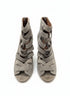 Jeffrey Campbell · Salazal Peeptoe Bootie · 7 · Taupe
