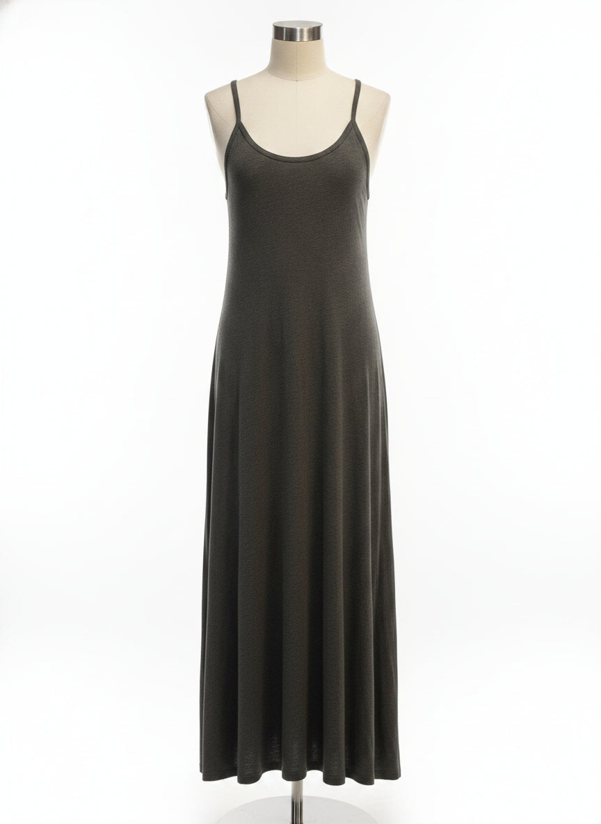 Madewell · Spaghetti Strap Dress · Large · Moss
