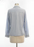 Max Studio · LongSleeve Top · Small · White Blue