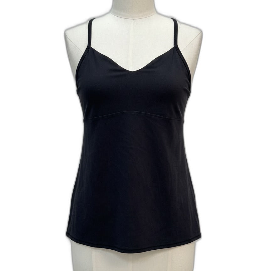 Athleta · strappy racer back · Medium · Black