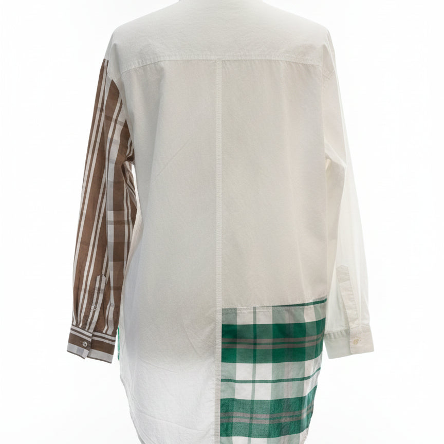 Alemblka · LongSleeve Shirt · Medium · White/Green