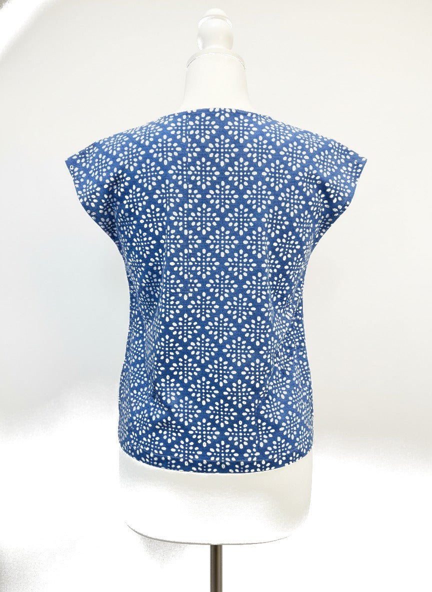Gudrun Sjödén · Blouse · S/M · Blue/White