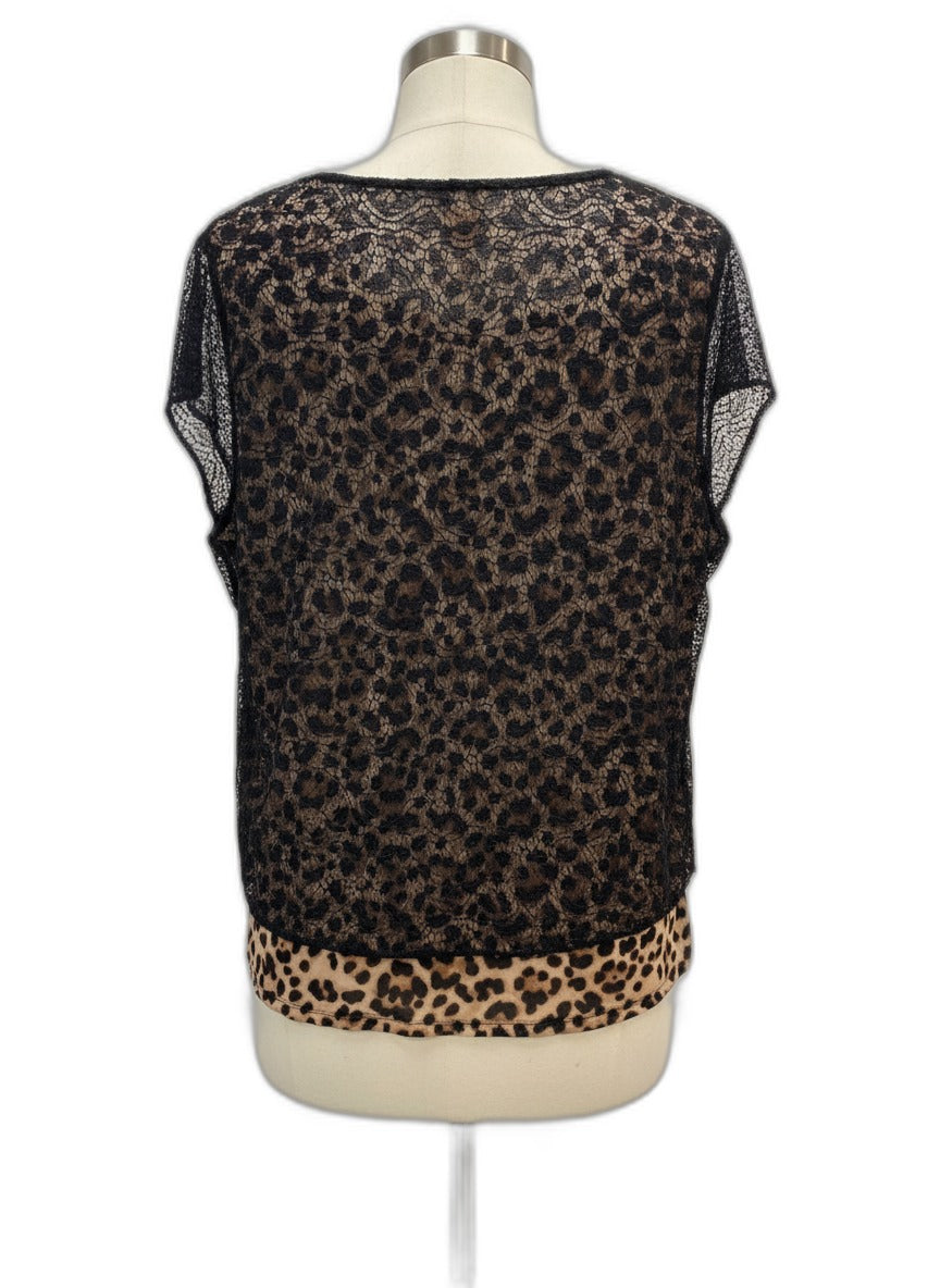 Chico's · Shirt · XLarge · Black Lace