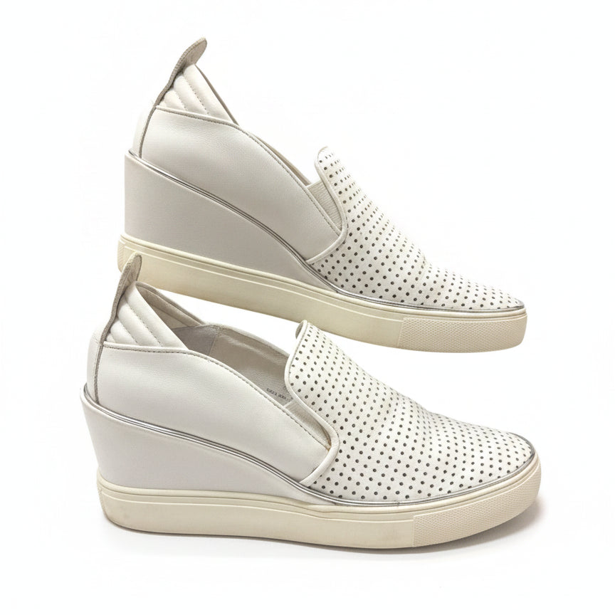 The Wishbone Collection · Emily wedge sneaker · 9.5 · White