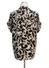 Cabi · Replay Top · Medium · BlushBlk Floral Print