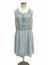 Sundance · Boho Chic Dress · Large · AquaCoral