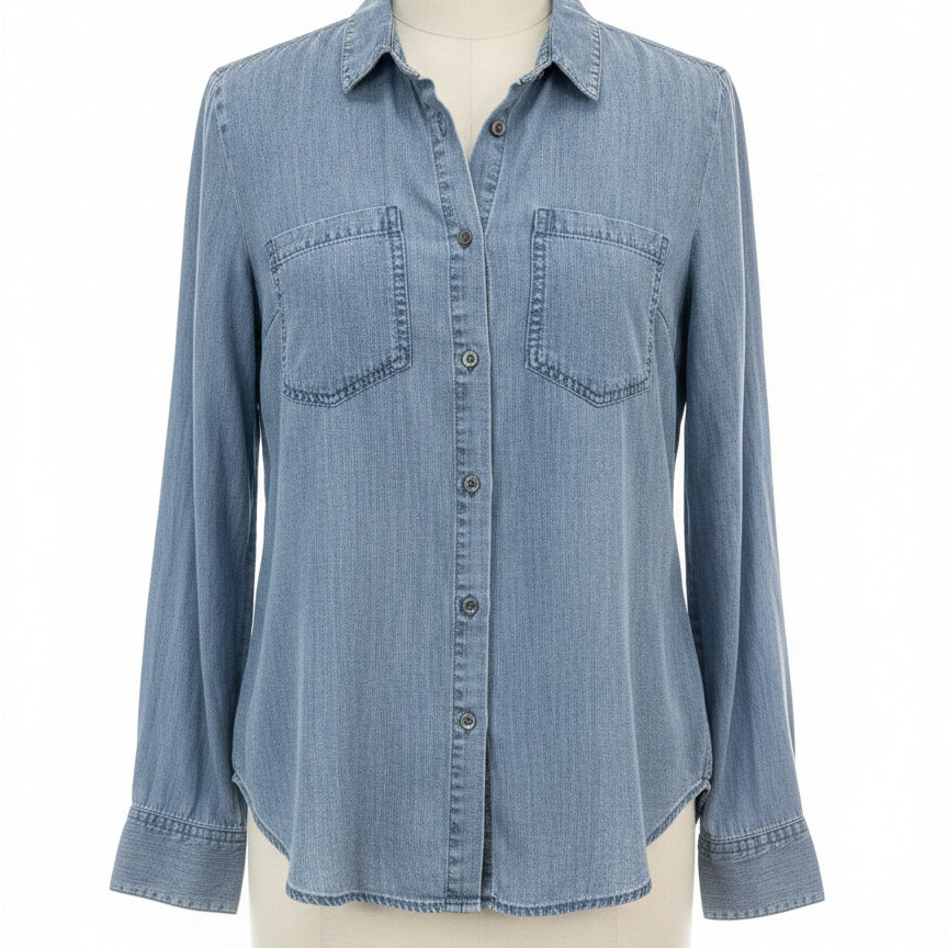 Velvet Heart · Shirt · Small · Chambray