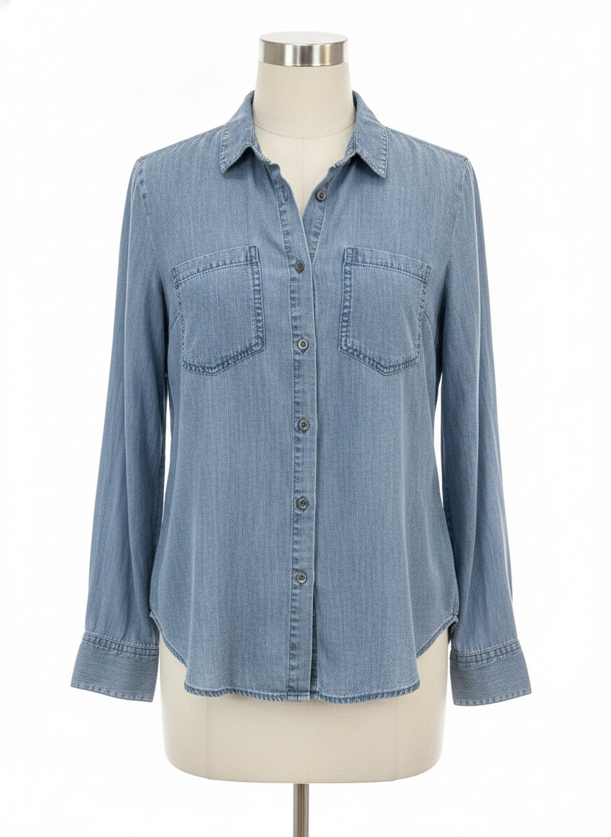 Velvet Heart · Shirt · Small · Chambray