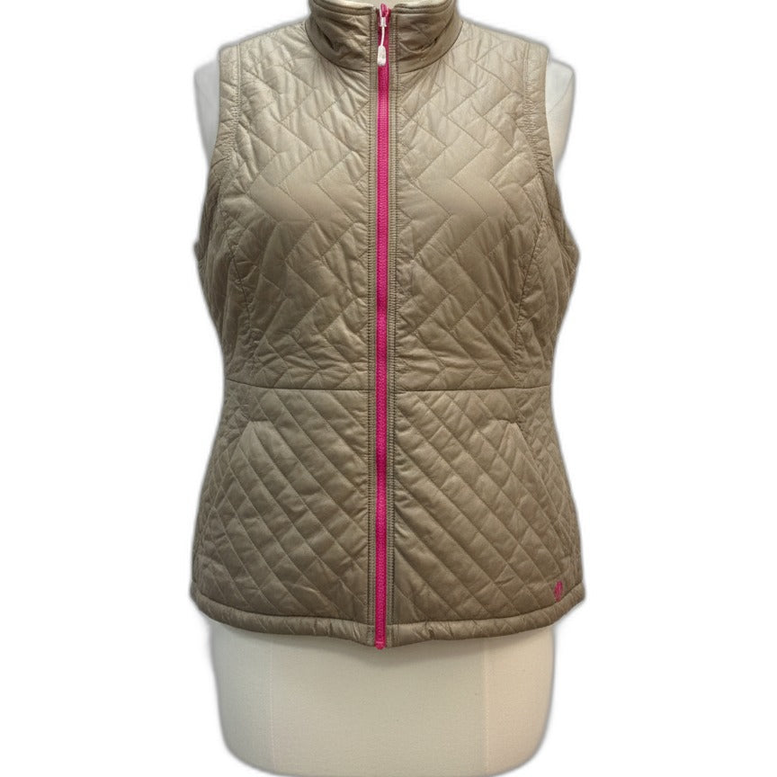 Mountain Hardware · Puffer Reversible Puffer/fleece vest · Large · Beige/Cream