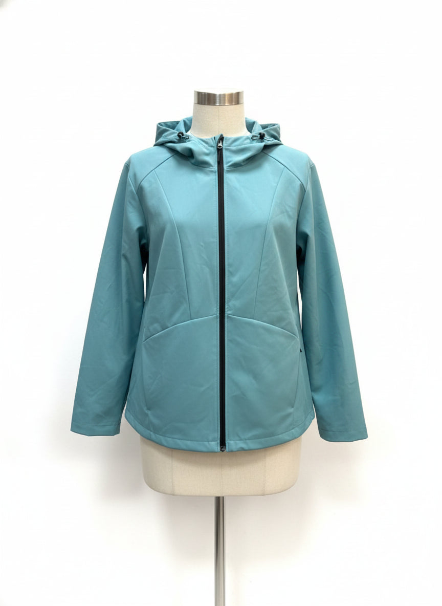 Free Country · RainCoat · 1X · Seafoam