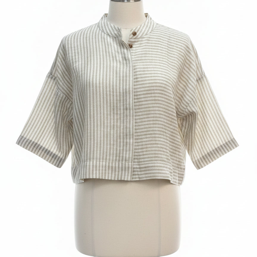 Ekadesma Made in Seattle · Fashion Top · Medium · Creambeige