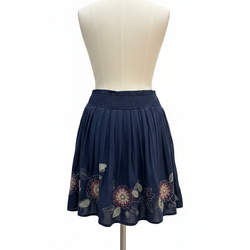 Anthropologie · Blue Tassel · Medium · Navy