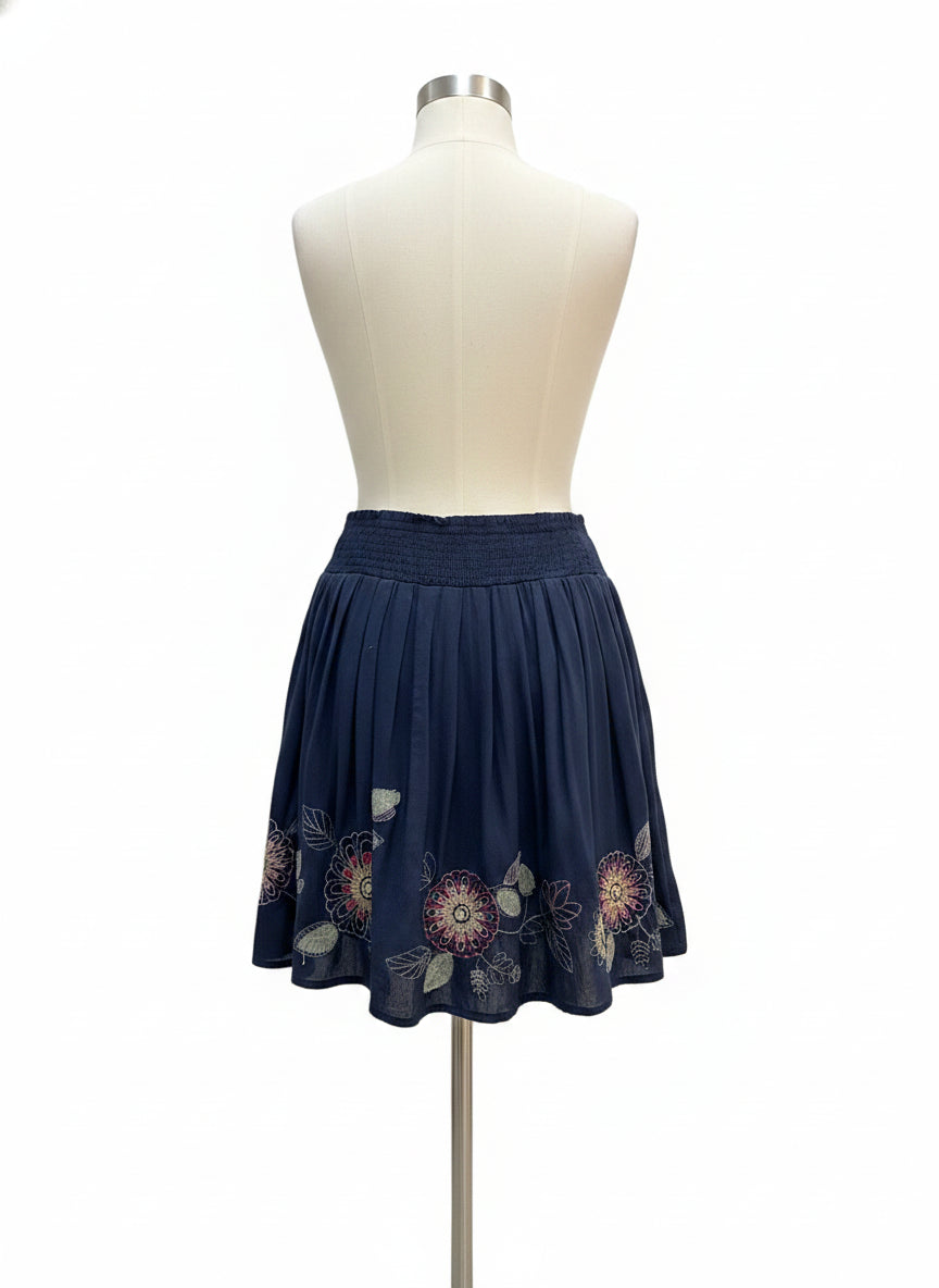 Anthropologie · Blue Tassel · Medium · Navy