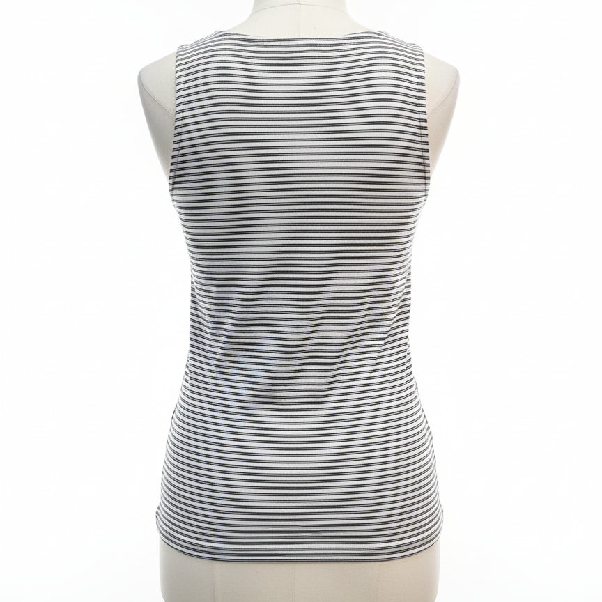 Chris&Banks · Tank Top · Medium · White/Black