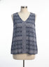 Tommy Bahama · Sleeveless Top · Large · Navy/White