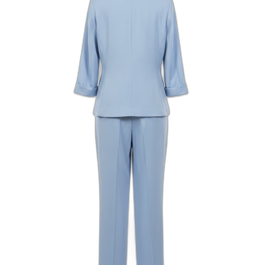 Anne Klein · Open blazer pant set · M/L · Sky Blue