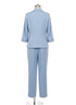 Anne Klein · Open blazer pant set · M/L · Sky Blue