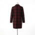 Anne Klein · Blazer style knit cardigan · Medium · RedBlack Plaid