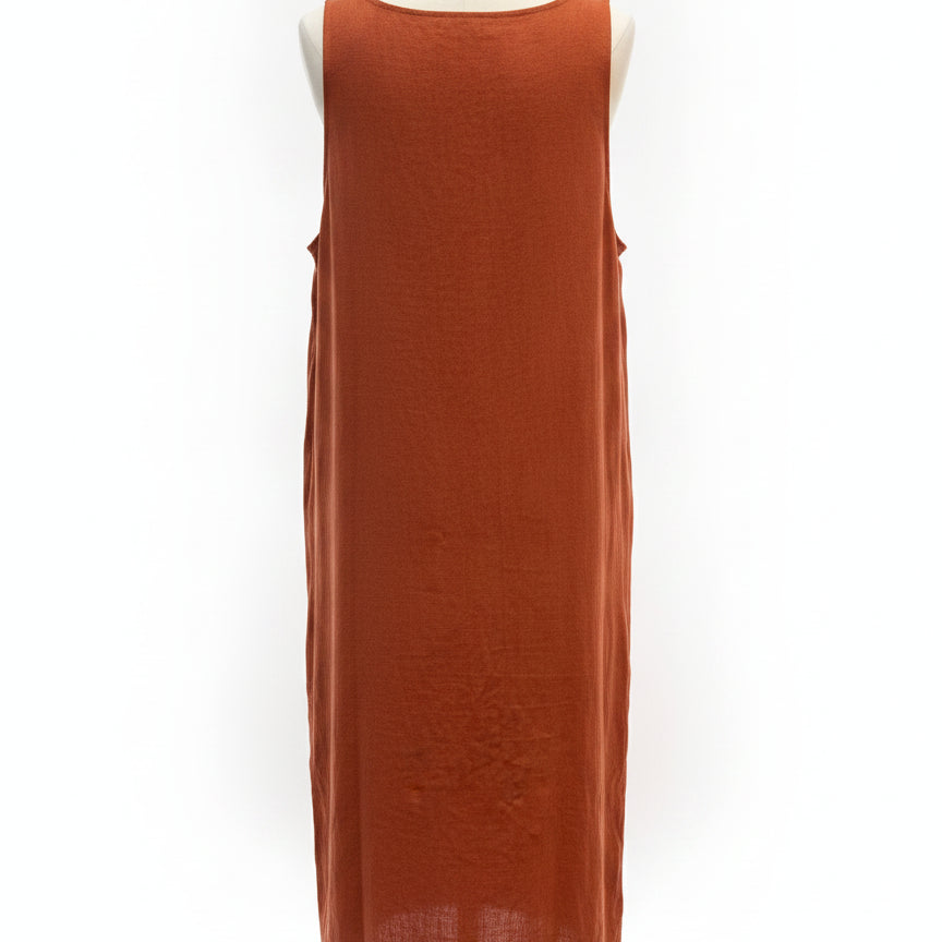 Madewell · Sleeveless Dress · Large · Terracotta