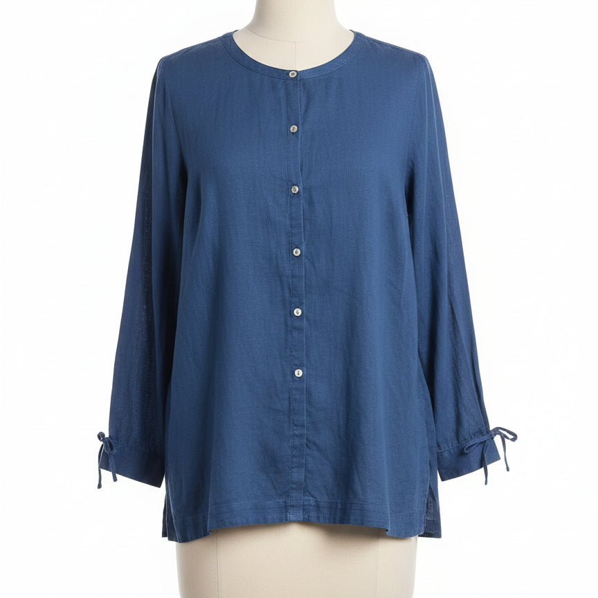 J. Jill · Bow detail on sides · Large · Blue
