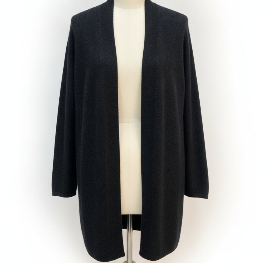 Charter Club · Open drape cardigan · XLarge · Black