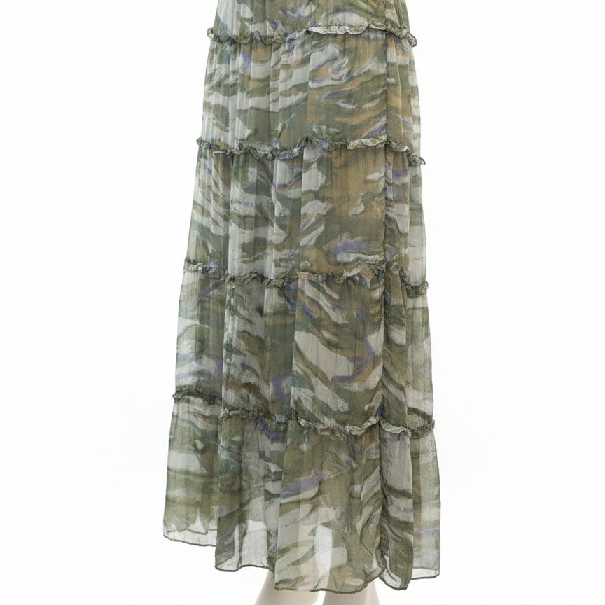 Sundance · Maxi skirt · Medium · Multi-color Abstract