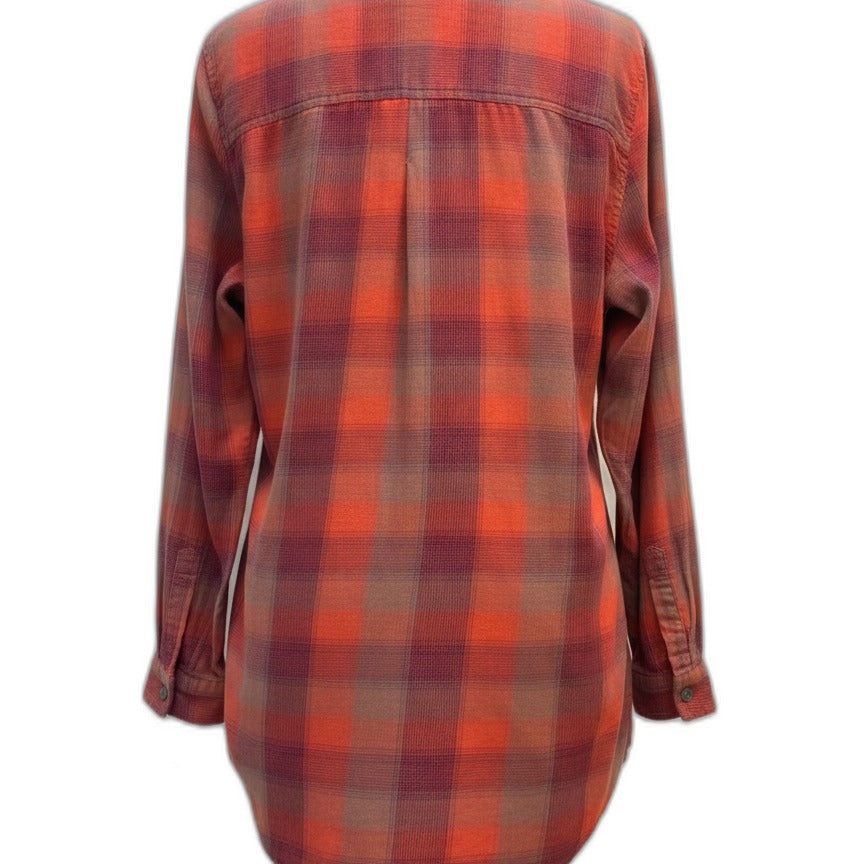 Toad&Co · Shirt · XLarge · Rust Plaid