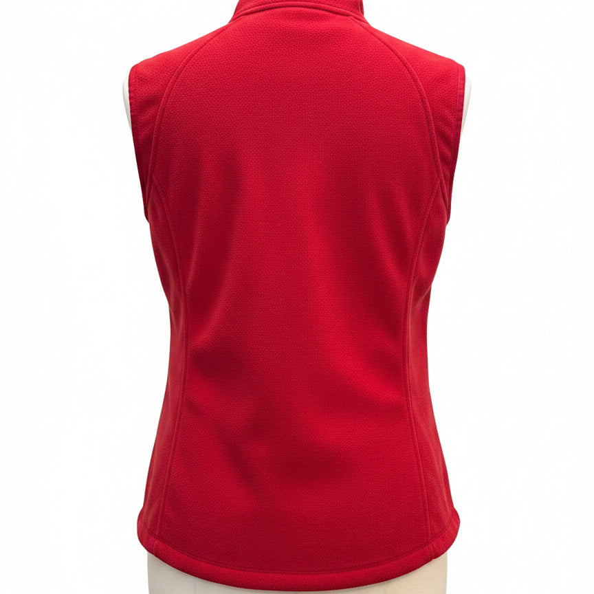 Lands End · Fleece Vest · Large · Red