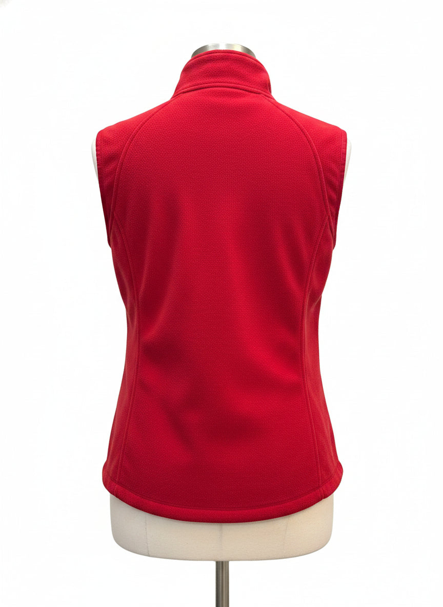 Lands End · Fleece Vest · Large · Red
