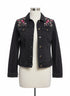 Woman Within · Embroidered Floral · 14W · BlackFloral
