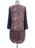 SoftSurroundings · 3/4 Sleeve Dress · Medium · Purple Navy