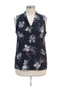 Anne Klein · Sleeveless Top · 2X · BlackPurp