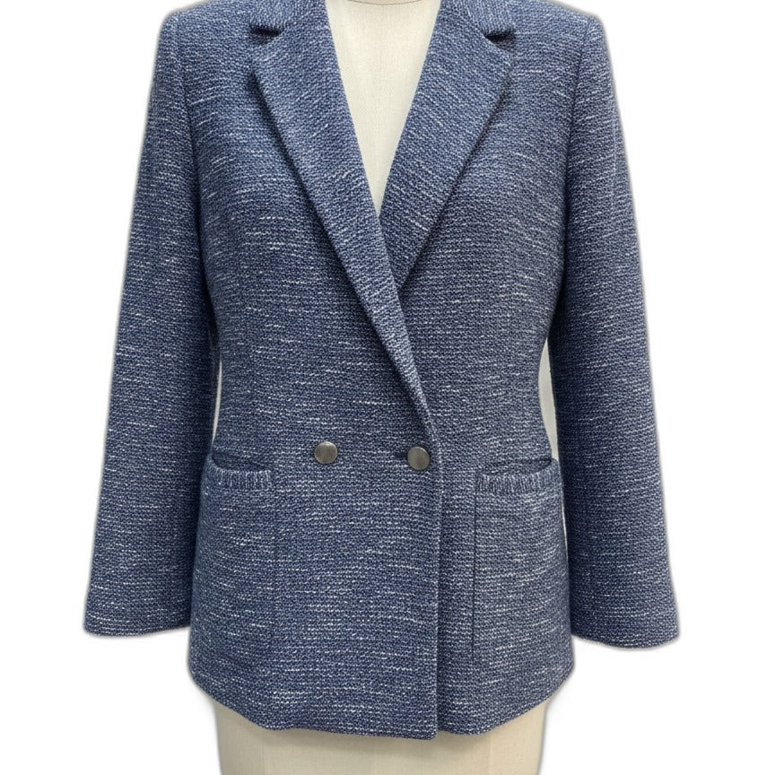 Talbots · Blazer · 14 · BlueWhite