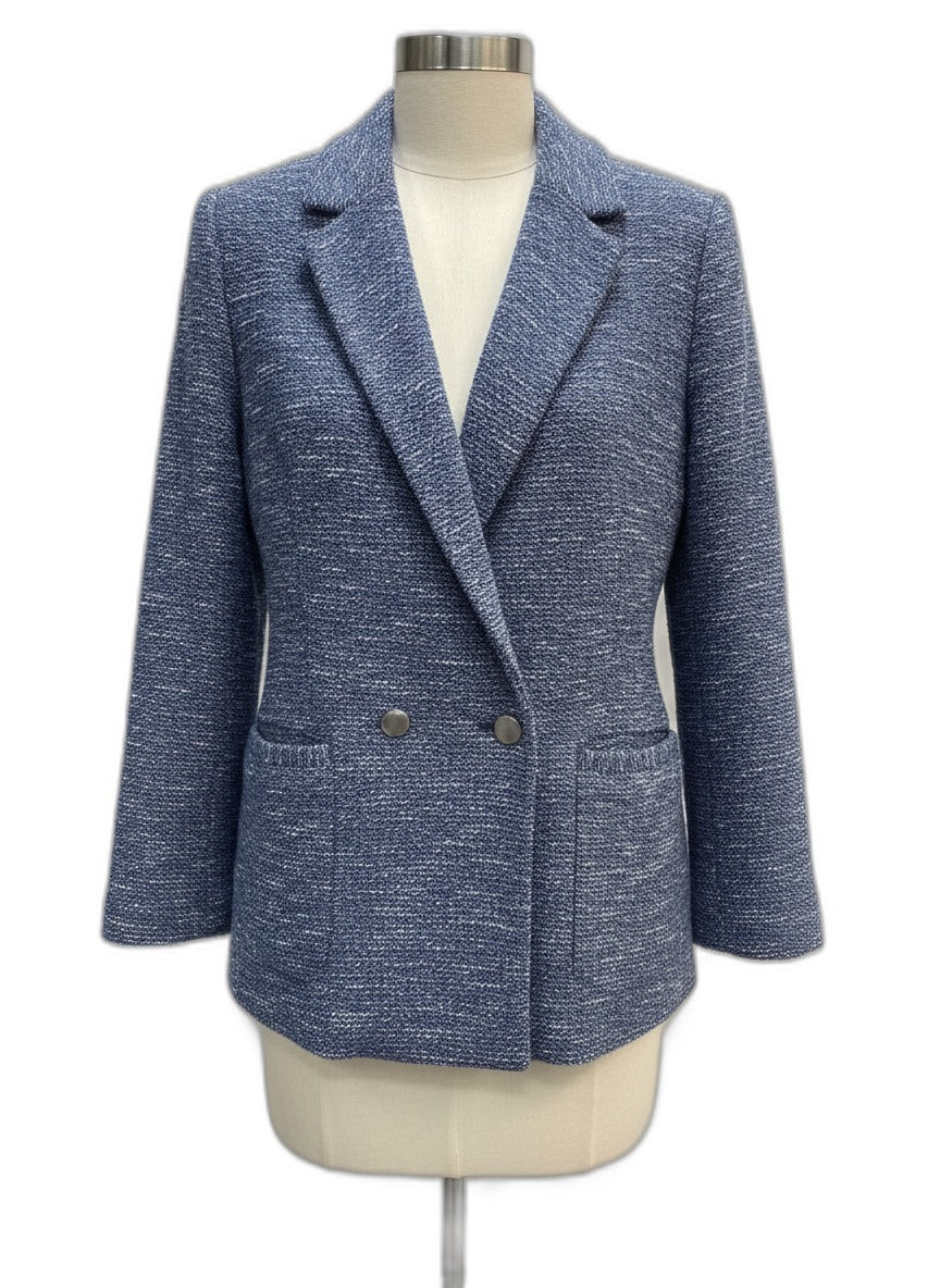 Talbots · Blazer · 14 · BlueWhite