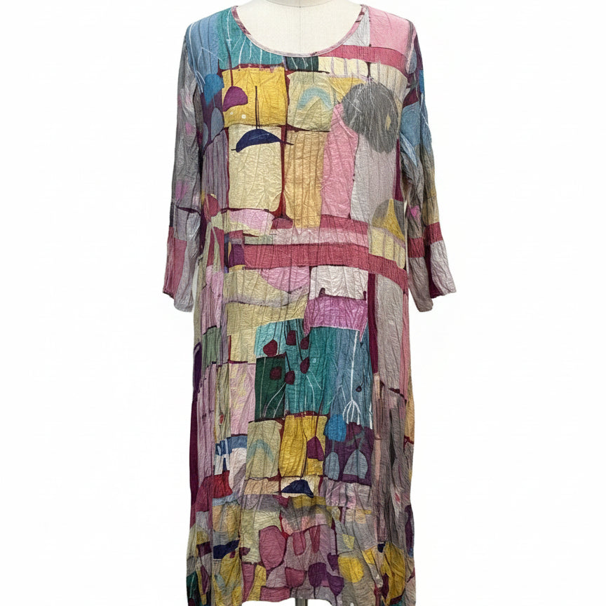 Shana · Dress · Medium · PinkBlue