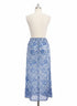 BlueGinger · Batik Floral Print Maxi · XSmall · Blues