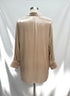Sundance · Silk Rayon Velvet Top · Medium · Champagne