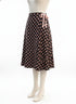 INC · Midi · 8 · BrownPink Polka-Dots