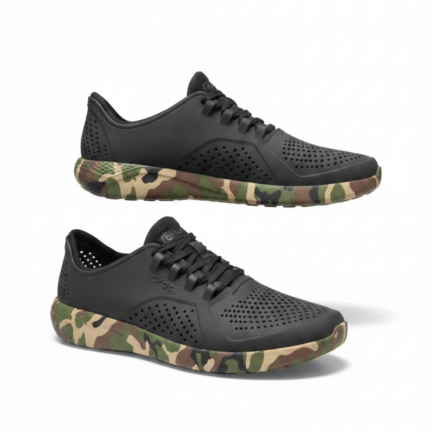 Crocs · Sneakers · 9 · BlackCamo