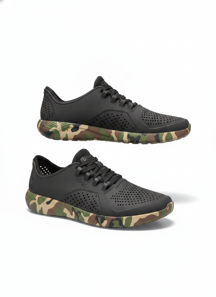 Crocs · Sneakers · 9 · BlackCamo