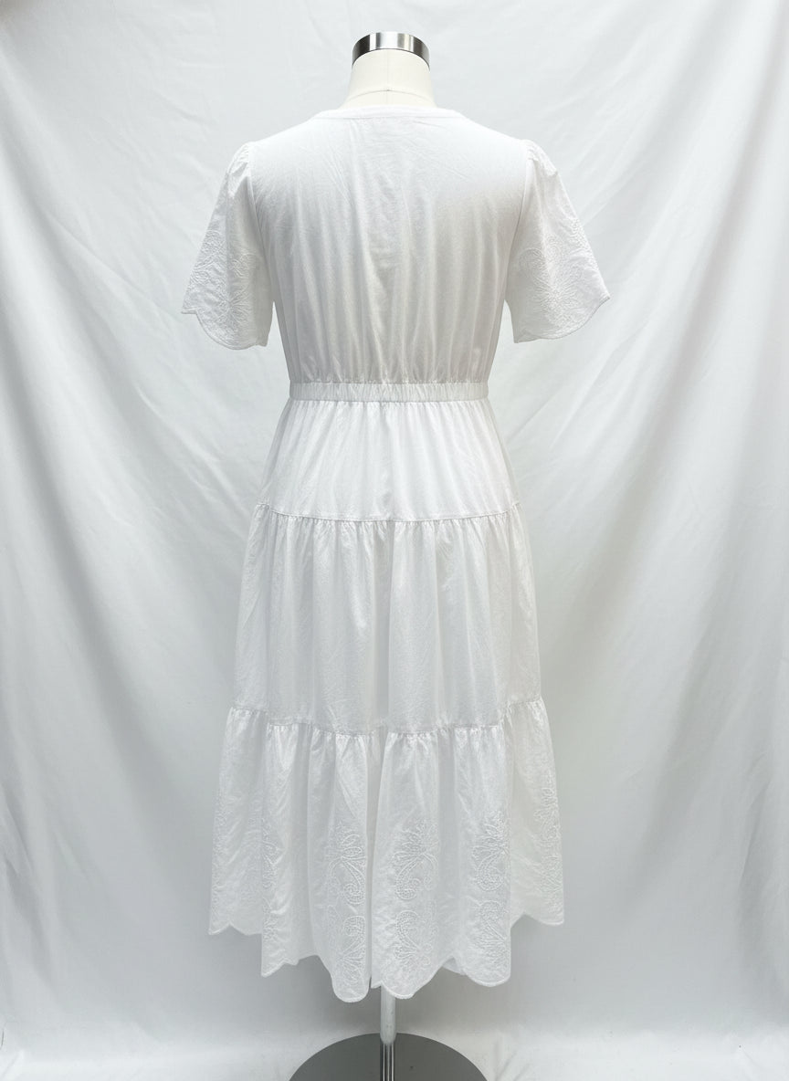 LandsEnd · Dress · Large · White