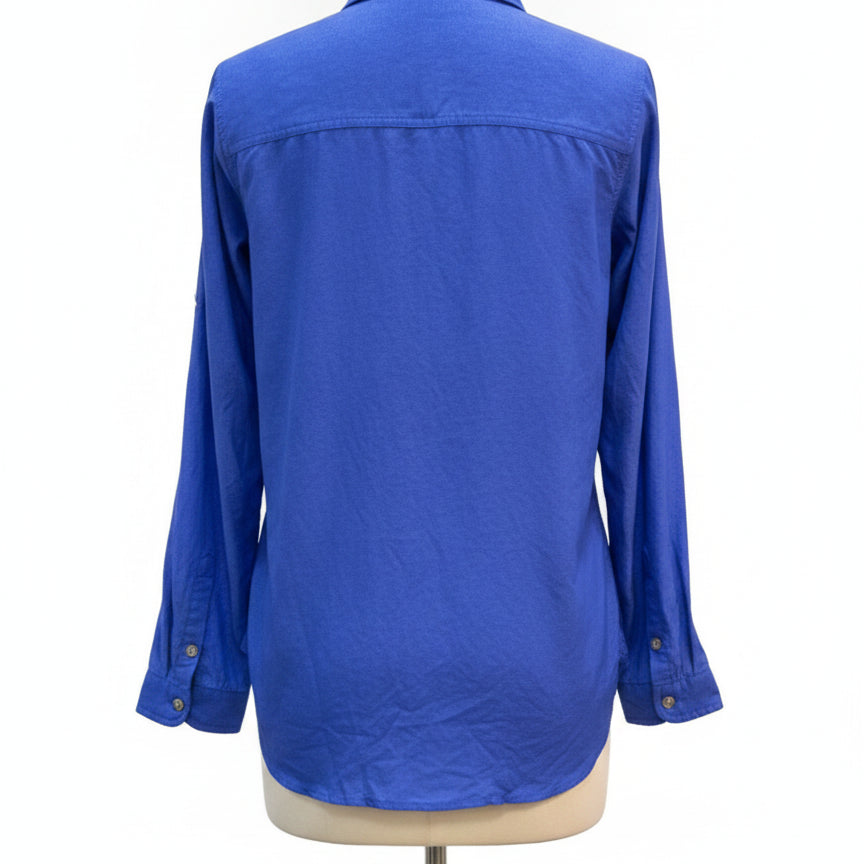 ExOfficio · Roll Tab Shirt · Small · Blue