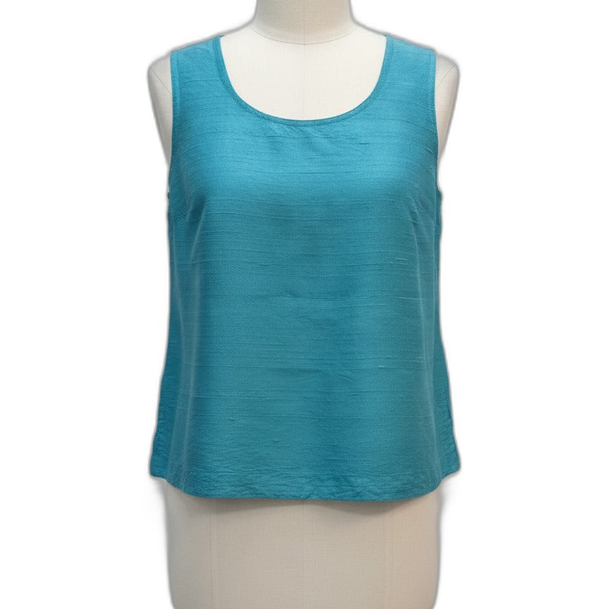 Anu · Sleeveless Top · Small · Teal