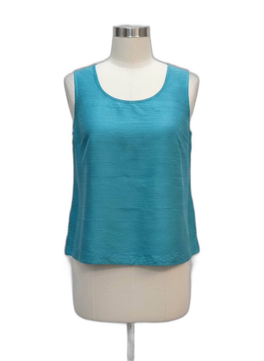Anu · Sleeveless Top · Small · Teal