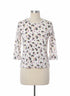 St John · CreamFloral Rayon Top · Small · CreamFloral